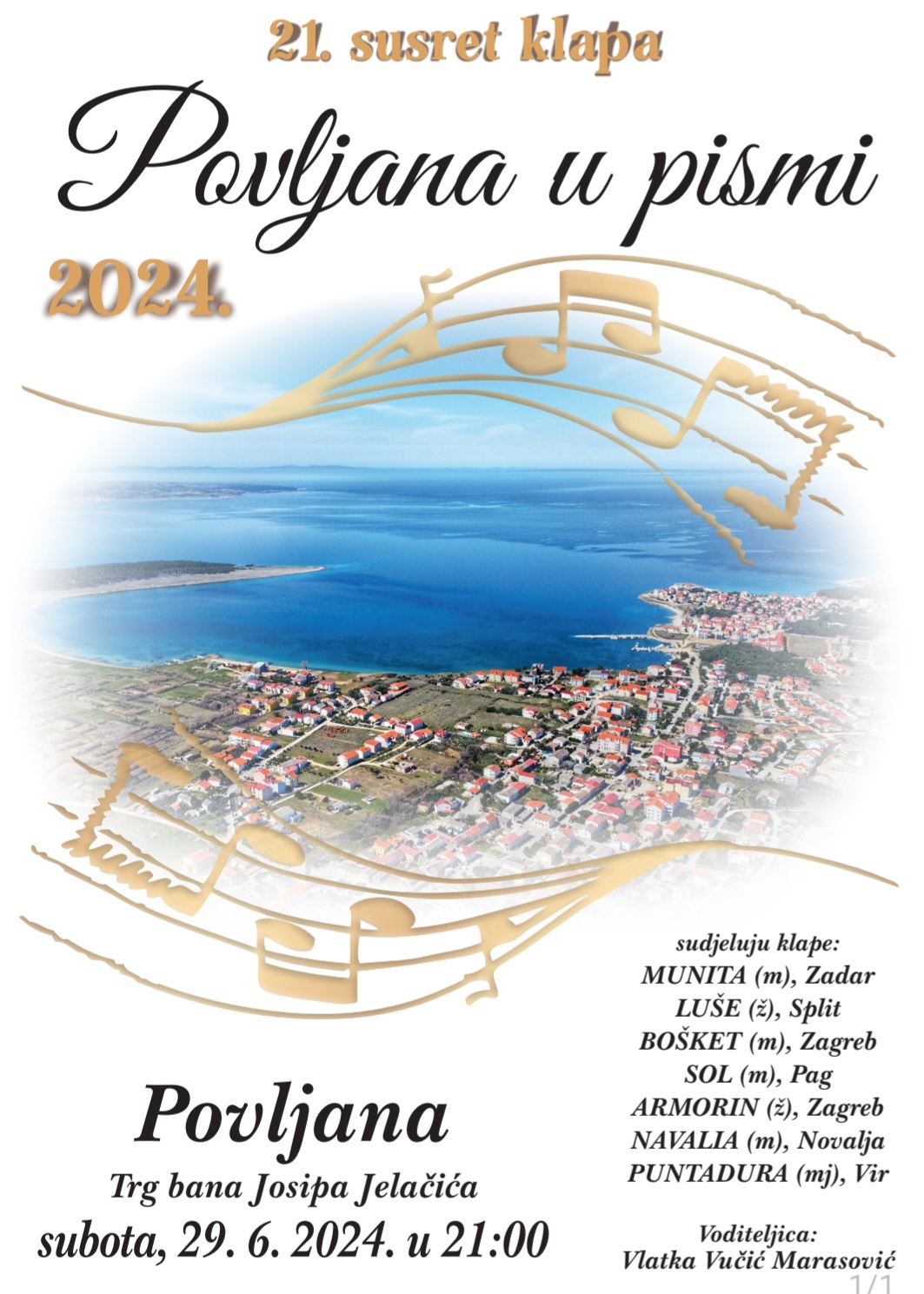 Plakat Povljana u pismi 2024jpg